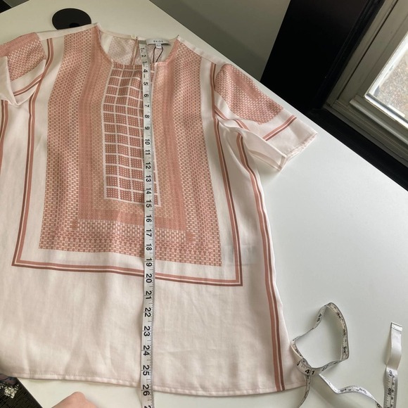 Reiss Ciana Printed Blouse - Picture 8 of 9